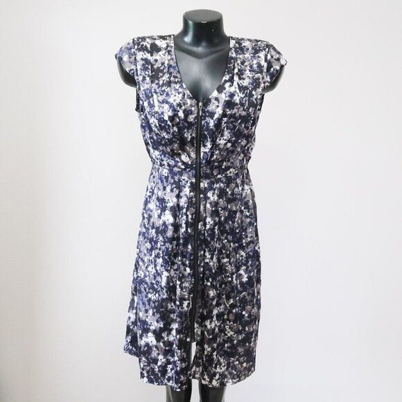 H&M Full Zip Dress Size 10 - Picture 1 of 7